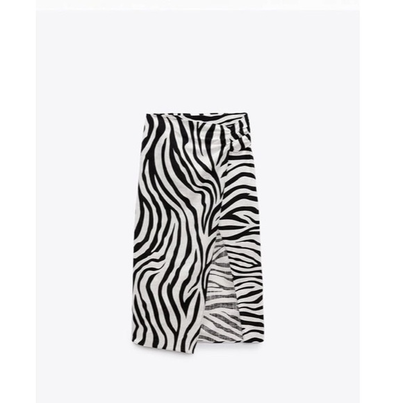 Zara | Skirts | Zara Animal Print Midi Skirt | Poshmark